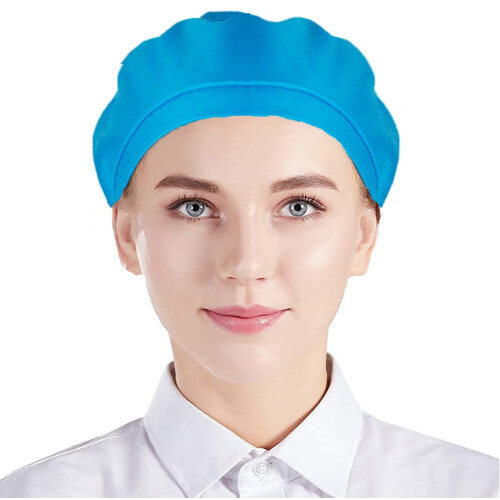 Cappello da chef elastico unisex, 5 pezzi 2