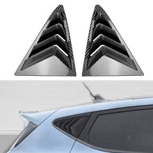 Rear Window Quarter Shutter Louver Cover for Ford Fiesta