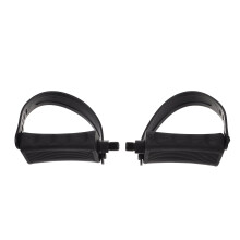 Exercise Bike Pedals with Adjustable Straps 1 Pair