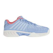(5.5 UK, White/Strawberry) K-Swiss Womens/Ladies Express Light 3 Tennis Shoes