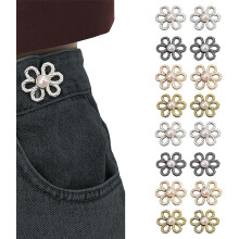 Waist Tightener Set with Flower Buttons 8-Piece