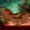 Christmas Sleigh Figurines Brown Plastic 2 pcs 7 cm 3
