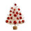 Christmas Tree Red 45 cm Artificial Mini Desktop Decoration 1