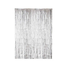 Gold Foil Backdrop and Streamers for Parties