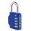 Combination Lock 4-Digit Blue Outdoor School Gym Toolbox 1