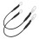 Tailgate Cable Strap for Car Support 11.8x1.2x0.3 in 1 Pair 1