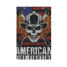 Fire Fighter Skull Light Switch Cover 1-Gang