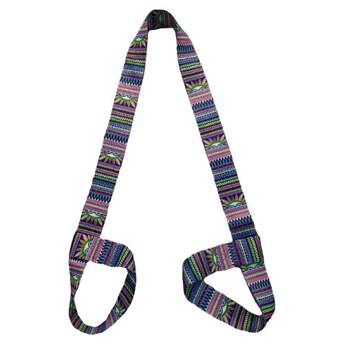 Yoga Mat Strap Adjustable Durable Carrier Multiple Colors