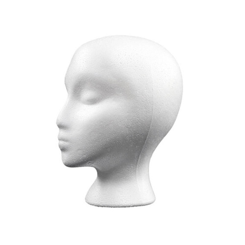 Foam Head Model Hat for Wig Display Stand 1 Piece