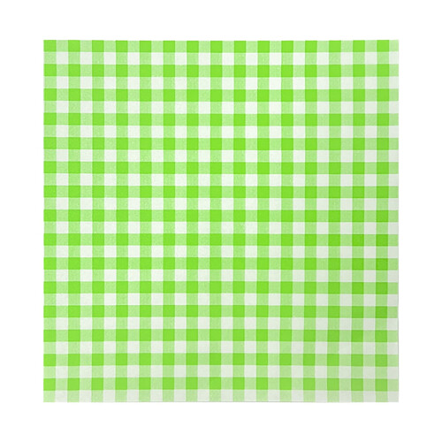 Greaseproof Paper Checkered Green 100 pcs 2