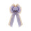 Burlap Wreath Bow Rustic Jute Tree Topper Purple 1