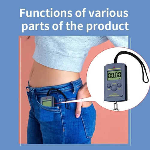 Electronic Hanging Scale 40kg 10g Precision 1 Piece 2