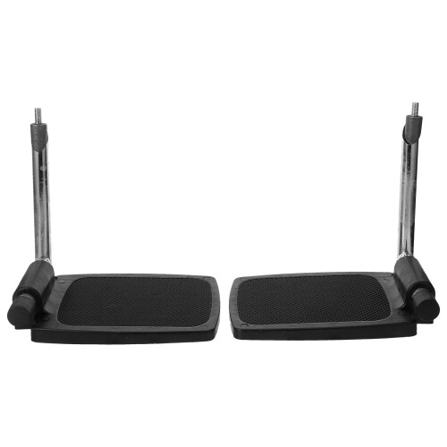 Wheelchair Leg Rest Pad Elevating Foot Plate 1 Pair