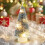 Mini albero di Natale con timer a LED e base in legno. 6