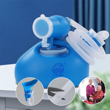 Capped Urinal with Tube for Elderly Men and Women, Large