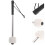 Bass Drumstick Wool Felt Tip Stainless Steel Handle 1