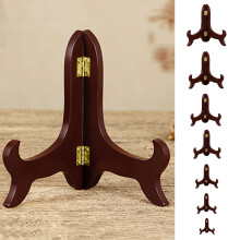Display Stand Foldable Handmade Decorative Plate Holder