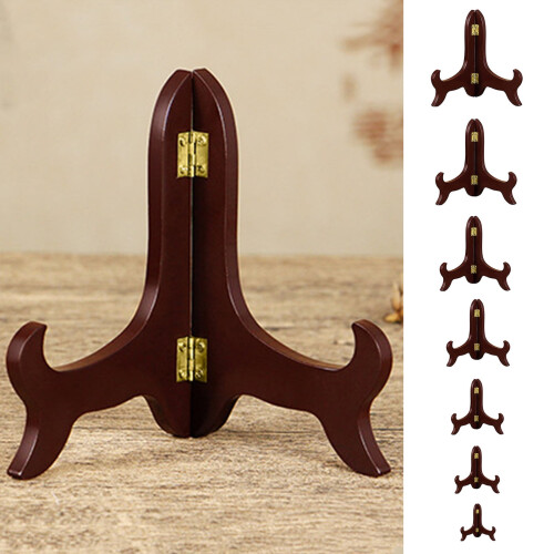 Display Stand Foldable Handmade Decorative Plate Holder