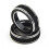 Volume CD Switch Knob Ring Cap Cover Trim Black for Jeep 4