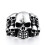 Men's Gothic Skull Ring Stainless Steel Size 7-13 1