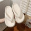 Women's Orthotic Flip Flops with Arch Support White Size 7.5 1