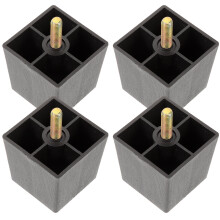 Rubber Plastic Sofa Legs 4 Pcs