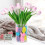 Easter Vase Filler Set Artificial Eggs and Bunnies 15 Eggs 1