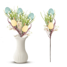 Artificial Easter Flower Bouquet Sky Blue A5 1 Pc