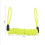 Motorcycle Disc Lock with Spring Reminder Coil Cable Yellow 2