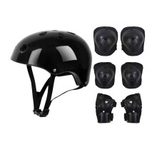 Kids Roller Skate Safety Gear Set Helmet Knee Elbow Pads 7