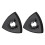 Triangular Multi-Tool Sanding Pad 2 pcs 2