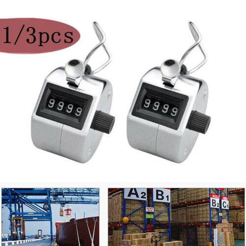 4-Digit Mechanical Hand Tally Counter 2