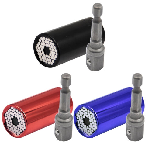 Colorful Universal Ratchet Sleeve Set for Electric Drill 1