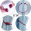 Magnetic Curtain Tiebacks European Style 2 PCS 3