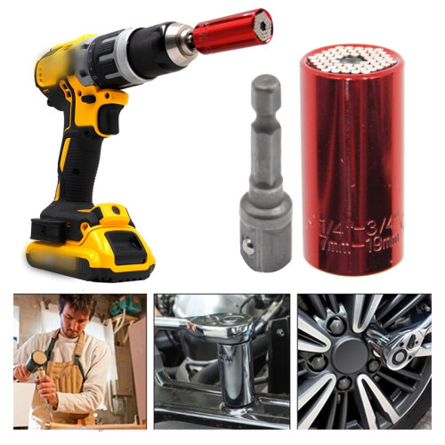 Colorful Universal Ratchet Sleeve Set for Electric Drill 2