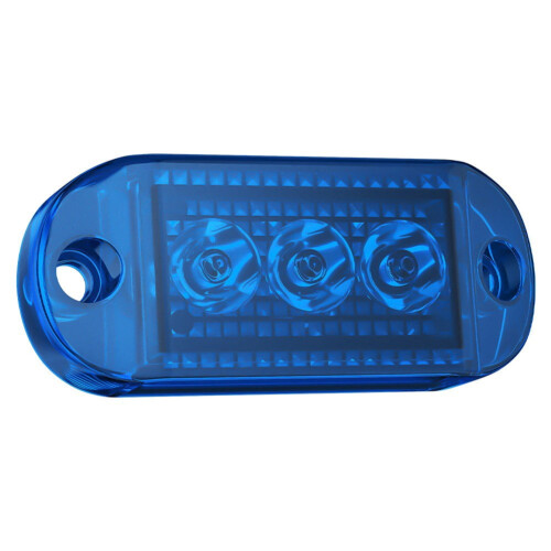 LED Side Marker Light for Buses Trucks Trailers 12V 24V Red 1
