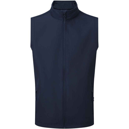 Premier (XL, Navy) Premier Mens Wind Resistant Gilet