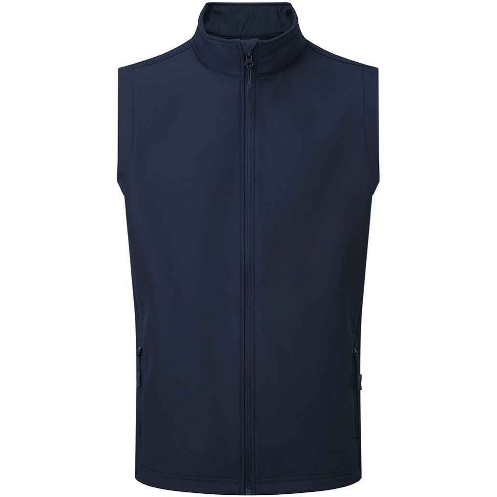 Premier (Xl, Navy) Mens Wind Resistant Gilet