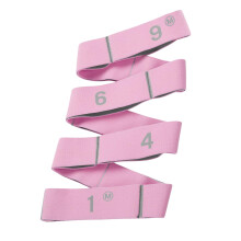 Yoga Strap Stretching Belt Pink Fitness Resistance Band for