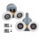 Adjustable Cabin Pulley Shower Door Rollers Upper and Bottom 1