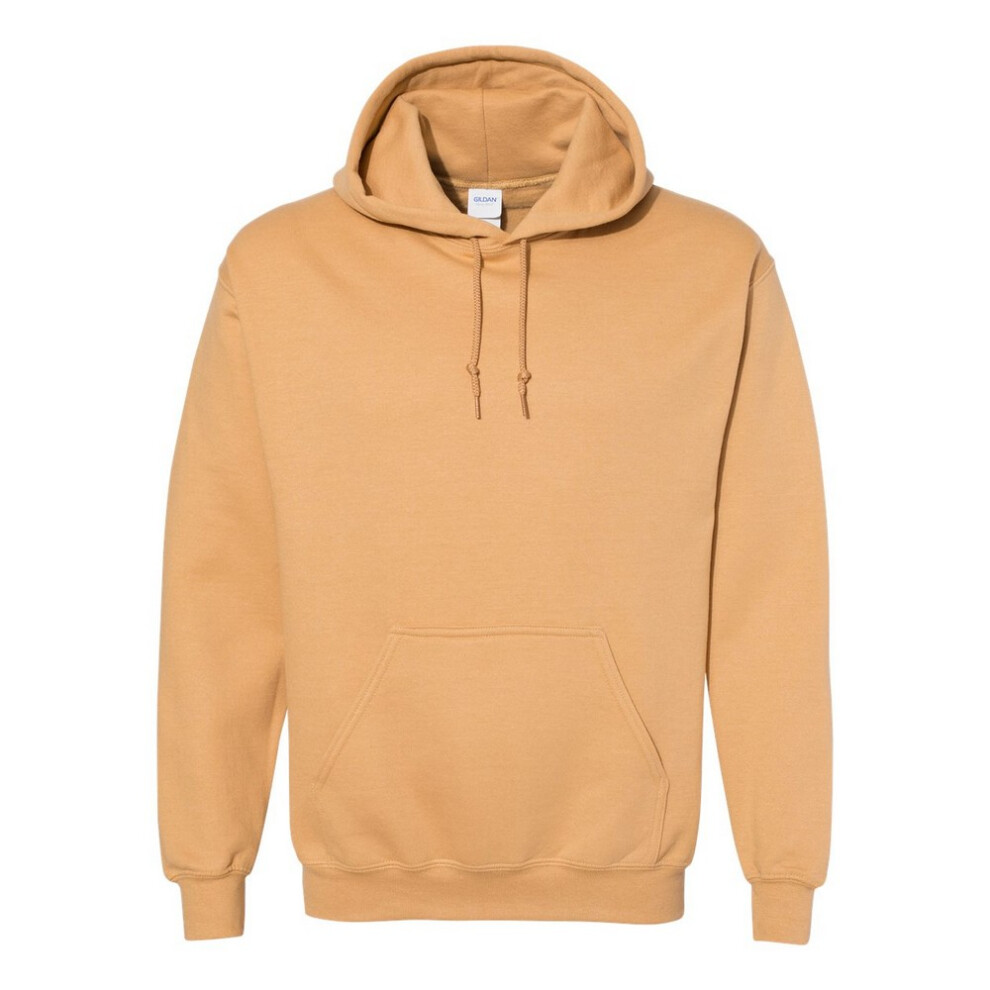 Gildan (L, Old Gold) Unisex Adult Heavy Blend Hoodie
