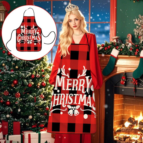 Kerstschort Unisex 28x20Inch 2