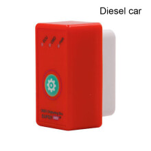 (Red) ECO OBD2 Tuning Box for Diesel/Gas Cars