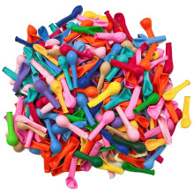 4 Inch Matte Latex Balloons Assorted Rainbow Colors 100 Pack