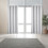 Blackout Curtains Natural Linen Blend with White Lining 1