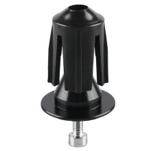 Mountain Bike Handlebar Plug Aluminum Alloy Black