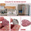 Heart Shaped Stainless Steel Dishwasher Magnets 2PCS 3