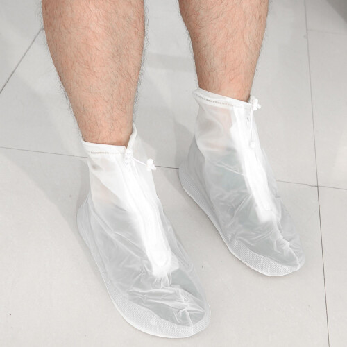 Waterproof Shoe Covers Foldable Reusable Zip Adult