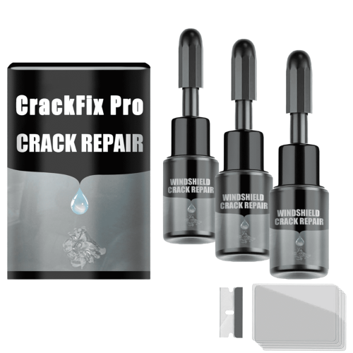 Nexa CrackFix Pro Kit for Car Windshield Chips and Cracks