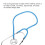 Heart Detection Stethoscope Aluminum Alloy Professional 7